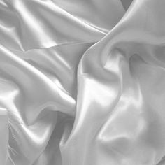 Satin fabric is used for mostly weddings, bridal gowns, dresses and costumes, lingerie and blouses. Size: 1 Yard.  Color: White. Satin Aesthetic, Sheet Costume, Space House, House Concept, Fabric Styles, Costumes Dresses, Charmeuse Fabric, Silk Satin Dress, Silver Silk