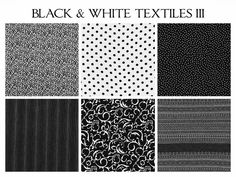 black and white textures for photoshopped in photoshopped to look like fabric