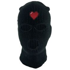 Rock these high quality patches on a classic three-hole ski mask fit. Available in a variety of colors. Size: One Size.  Color: Black.  Gender: male.  Age Group: adult. Video Game Heart, Red Rose Embroidery, Nasa Patch, Safety Mask, Children's Mask, Face Mask Set, Full Face Mask, Rose Embroidery, Ski Mask