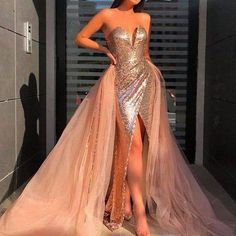 Prom Girl Dresses, V Neck Prom Dresses, Gala Dresses, Long Prom Dress, Formal Evening Dresses, Fancy Dresses, Ball Dresses, Dream Dress, Look Fashion