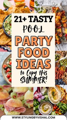 party food ideas to copy this summer