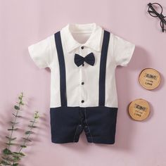 *Product Title:Baby Boy Gentleman Romper*Keyword Tag:baby girl dresses wholesale*Fabric:Cotton,Polyester,Spandex*For Season:Summer*Package Include:1 Pieces*Thickness:Regular*Care Label:On the outside CMINCH Size Height Weight Bust Length 0-3 Months 50~61 3.6~5.9 50 40 3-6 Months 62~66 5.9~7.7 52 43 6-9 Months 66~71 7.7~9.5 54 46 9-12 Months 71~79 9.5~10.9 55 49 Size Height Weight Bust Length 0-3 Months 19.7-24 1.4-2.3 19.7 15.7 3-6 Months 24.4-26 2.3-3 20.5 16.9 6-9 Months 26-28 3-3.7 21.3 18.1 Rompers For Kids, Wholesale Dress, Care Label, Girl Dresses, 16 9, 3 Months, 6 Months, Polyester Spandex