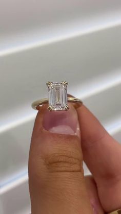 4CT Vintage Emerald Cut Moissanite Engagement Ring,Delicate Anniversary Ring,Prong Set Diamond Ring Milgrain Antique Wedding Ring  Welcome To My Shop, Great to Know You All Here. 💍 𝐑𝐢𝐧𝐠 𝐃𝐞𝐭𝐚𝐢𝐥𝐬  🔹 𝐌𝐞𝐭𝐚𝐥 𝐎𝐩𝐭𝐢𝐨𝐧𝐬:925 Sterling Silver 10 Carat/14 Carat/18 Carat Gold (Can be made in yellow/rose/white gold) 🔹 𝐒𝐭𝐨𝐧𝐞 𝐂𝐡𝐨𝐢𝐜𝐞: Moissanite  🔹 𝐒𝐭𝐨𝐧𝐞 𝐒𝐡𝐚𝐩𝐞: Emerald  🔹 𝐒𝐭𝐨𝐧𝐞 𝐒𝐢𝐳𝐞: 4 CT 🔹 𝐁𝐚𝐧𝐝 𝐒𝐡𝐚𝐧𝐤 𝐏𝐫𝐨𝐟𝐢𝐥𝐞: Designer Pave  🔹 𝐁𝐚𝐧𝐝 𝐖 Gold Band Engagement Rings Rectangle, Wedding Band Gold And Silver, Gold Square Diamond Ring, Chunky Silver Wedding Rings, Engagemtn Rings, Vintage Emerald Cut Engagement Ring With Band, Emerald Cut Engagement Ring Wide Band, Gold Vintage Rings Engagement