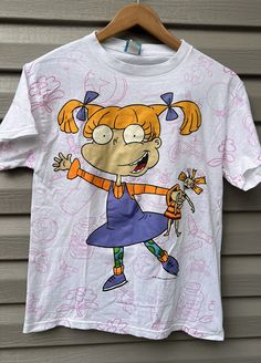 a t - shirt with an image of a cartoon character on it