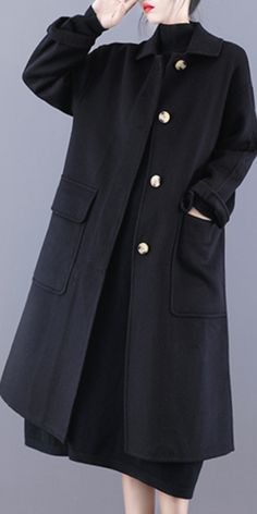 Long Double Face Cashmere Coat Handmade Long Warm Long Women Wool Coat Classic Long Winter Blazer, Winter Wool Coat With Stand Collar, Single Breasted, Wool Coat With Button Closure And Stand Collar, Solid Wool Coat With Stand Collar And Button Closure, Classic Solid Color Winter Outerwear, Wool Outerwear With Lapel Collar In Solid Color, Single Breasted Pea Coat With Stand Collar For Fall, Single-breasted Pea Coat With Stand Collar For Fall, Fall Single Breasted Pea Coat With Stand Collar