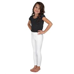 Whiter than Snow, Solid White Leggings The Gearbunch Solid White Kid's Leggings are made from incredibly soft stretchy fabric and the elastic waistband make them perfect for active kids Be Happy, Be Bright, Be You with Gearbunch Fitted Bottoms For Playwear, White Stretch Activewear For Play, White Casual Elastic Leggings, Casual White Elastic Leggings, Athleisure Stretch Bottoms For Playwear, White Stretch Bottoms For Playwear, Stretch Footless Leggings For Playwear, High Stretch Footless White Bottoms, Stretchable Long Pants For Playwear