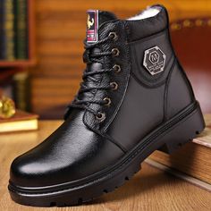 winter boots color black size 6.5 for men Boots Outfit Men, Boots Comfortable, Mens Winter Boots, Brand Name Shoes, High Ankle Boots, Boots Waterproof, Mens Boots Fashion, Mens Snow Boots, A Cow