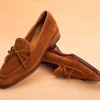 LeatherWear2016 on Storenvy Formal Casual Wear, Brown Dress Shoes, Suede Leather Shoes, Casual Wear Dress, High Ankle Boots, Luxury Wear, Tassels Fashion, Moccasins Shoes, Leather Dress Shoes