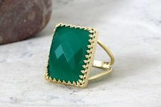 Elegant Emerald Ring With Rectangular Stone For Wedding, Elegant Wedding Emerald Ring With Rectangular Stone, Elegant Rectangular Emerald Wedding Ring, Elegant Gold Rectangular Emerald Ring, Elegant Emerald Ring With Rectangular Stone, Elegant Rectangular Emerald Ring, Elegant Emerald Promise Ring With Rectangular Stone, Elegant Rectangular Gemstone Rings, Elegant Emerald Ring With Rectangular Stone For Gift