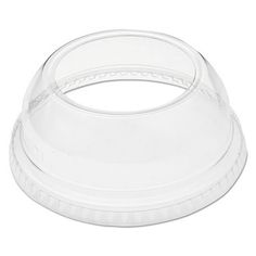 a clear plastic lid on a white background