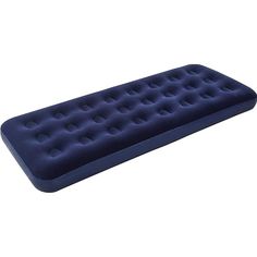 an inflatable mattress is shown on a white background