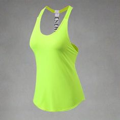 Achieve your best workout with our women's Energy Athletic Top! Designed for ultimate comfort, style, and function, this workout tank for women is perfect for any yoga or fitness routine. Crafted from high-quality fabric, it wicks away moisture, keeping you cool and comfortable through the toughest workouts. The unique design and flattering cut add a fashionable touch, while the stretchy fabric ensures freedom of movement. Available in various colors and sizes, this workout tank for women fits y Breathable Racerback Gym Activewear, Solid Activewear With Mesh Back For Workout, Sports Stretch Racerback Tank Top, Stretch Racerback Tank Top For Sports, Breathable Racerback Activewear For Light Exercise, Moisture-wicking High Stretch Tank Top For Sportswear, Solid Activewear For Summer Gym, High Stretch Moisture-wicking Tank Top For Sportswear, Solid Summer Activewear For Gym