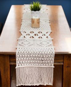 Boho Wedding Table Decor, Boho Wedding Table, Bedding Blanket, Coffee Table Runner, Macrame Runner, Bohemian Table, Boho Table Runner, Macrame Table, Boho Table