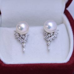 Just in! This unique 9-10mm Freshwater Pearl & Sasha Drop Earrings for $168.00. #pearls #freshwaterpearls #pearlsmile #modernjewelry #pearlsforgirls #pearlsaregirlsbestfriend #classicpearls #vintagejewelrylovers #thecultureofpearls #pearllovers#houseofpearlsoffical Luxury Sterling Silver Pearl Earrings With Gemstones, Akoya Pearl Earrings For Evening, Pearl White Akoya Pearl Earrings For Evening, Akoya Pearl White Pearl Earrings For Evening, Evening Akoya Pearl Earrings In Pearl White, Exquisite Aaa Quality Pearl Earrings For Formal Occasions, Exquisite Aaa Quality Pearl Earrings For Formal Events, Evening Akoya Pearl White Pearl Earrings, Aaa Quality Exquisite Pearl Earrings For Wedding