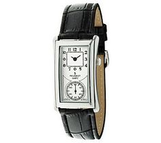 Peugeot Men's Vintage-Style Contoured Dial Doctor's Watch Classic Rectangular Watch With Analog Display, Vintage Rectangular Analog Watch, Vintage Rectangular Analog Watches, Retro Watch Accessories With Rectangular Analog Dial, Retro Watch Accessories With Analog Display And Rectangular Dial, Vintage Mens Fashion, The 1960s, Red Ribbon, Jaeger Watch