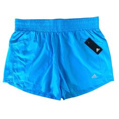 Adidas Women's Woven Golf Shorts W/ Pockets Lightweight Size Xl Sky Rush Lightweight Shorts That Wick Moisture Away From The Skin. Run Effortlessly In These Shorts Designed To Minimize Distractions And Enhance Freedom Of Movement. It Wicks Moisture Away From The Skin And Ensures Long-Lasting Comfort. Drawcord Waistband Ensures An Adjustable Fit. * Regular Fit. * Elastic Waist With Drawcord. * Elastic Waist. * Viscose French Terry. * Inner Brief. * Side Pockets. * Reflective Details. * Style Code Spring Adidas Moisture-wicking Bottoms, Adidas Moisture-wicking Shorts, Blue Sports Pants For Summer, Adidas Relaxed Fit Moisture-wicking Bottoms, Adidas Blue Athleisure Athletic Shorts, Adidas Blue Sports Bottoms, Adidas Blue Workout Shorts, Blue Summer Activewear With Pockets, Adidas Blue Athletic Shorts With Built-in Liner