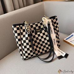 Bird in Bag - Retro checkerboard checkerboard tote bag new large capacity shoulder armpit bag handbag women Daily Use Plaid Bag, Plaid Rectangular Shoulder Bag For Shopping, Plaid Rectangular Bag With Large Capacity, Plaid Large Capacity Rectangular Bag, Trendy Plaid Bag With Large Capacity, Trendy Plaid Bags With Large Capacity, Plaid Large Capacity Shoulder Bag, Trendy Large Capacity Plaid Bag, Trendy Plaid Tote Bag