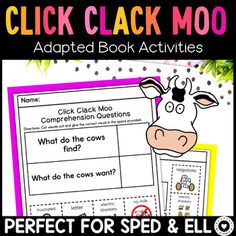 an animal themed book with the words,'what do the cows find? '