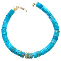 Coomi Aquamarine Beads Necklace from the Affinity Collection is a one of a kind piece. The Affinity Collection represents a pastiche of cultures, fused largely by their attraction to nature’s most inspiring gifts. The full-size necklace is made of 20K Yellow Gold and measures at 16inches with a 2inch extension that uses a lobster clasp. The Aquamarine beads consist of 80.60cts and Diamonds 1.28cts with Gold beads in between Aquamarine beads on the front of the necklace. Inspiring Gifts, Beading Jewelery, Aquamarine Necklace, Aquamarine Beads, Gold Bead Necklace, Polymer Clay Necklace, Tourmaline Beads, Clay Necklace, Aquamarine Stone