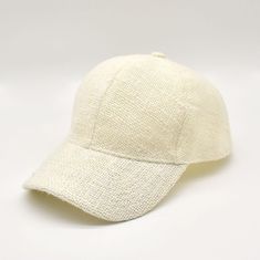 This baseball style hat model provides excellent thermal comfort in spring-summer days thanks to its natural jute fabric structure. One size fits all. It has a adjustable  velcro and is suitable for all women's head sizes. It breathes thanks to its lined fabric. Visor length: 7cm (2.75inch) It provides protection from the harmful rays of the sun. FREE SHIPPING SELECTED COUNTRIES Lightweight Summer Trucker Hat, Lightweight Summer Trucker Cap, Lightweight Summer Baseball Cap, Summer Outdoor Hat With Curved Bill, Curved Bill Hats For Summer Outdoor Activities, Casual Snapback Visor Hat For Beach, Curved Bill Hats For Summer Outdoor, Curved Bill Hat For Summer Outdoor, Lightweight Summer Snapback Cap