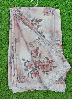 Garden Vareli Sarees Printed Sarees Fashion Jewellery Online Shopping – Siri Collections