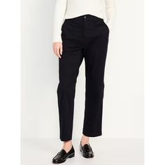 Old Navy Ogc Chino Ankle Pants Womens S Petite Black High Rise Stretch New Please Check Measurements Below Before Purchasing. Waist Laid Flat 15.5" Leg Opening 7" Rise 10.5" Inseam 24.5" Casual Ankle-length Work Pants, Black Chinos For Workwear, Fall Season, Black Chinos For Workwear In Fall, Black Chinos For Fall Workwear, Black Straight Leg Chinos For Work, Casual Black Work Pants For Office, Black Ankle-length Work Pants, Black Stretch Ankle-length Work Pants, Black Pants With Relaxed Fit And 5-inch Inseam