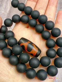 The bundle includes 1 strand of 12mm smooth black matte onyx bead. approximate 31 pieces beads barrel shape ocean agate focal bead 14x30mm  approx. 2mm hole Black Agate Gemstone Beads, Black Agate Beads As A Gift, Black Agate Beads For Jewelry Making, Spiritual Black Beads For Jewelry Making, Healing Black Gemstone Beads, Large Black Beads For Gifts, Black Hand-strung Beads For Jewelry Making, Black Gemstone Beads For Jewelry Making, Oval Black Beads For Jewelry Making