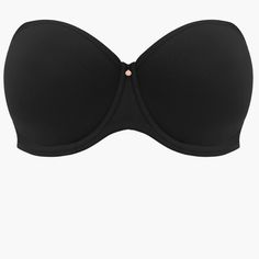 Size Info: Band Is True To Size; Cup Is True To Size. Details & Care: A Strapless Bra For A Fuller Figure Is Fashioned From Smooth Fabric That Can Be Worn Under Thinner Tops. Removable, Adjustable Straps 38% Polyester, 37% Nylon, 25% Elastane Hand Wash, Line Dry Imported Lingerie