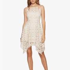 Nwt Free People Just Like Honey Lace Dress Size 10 Color Is Ivory White A-line Lace Dress For Summer, Off White Lace Midi Dress For Spring, Cream Knee-length Lace Dress For Summer, Knee-length Cream Lace Dress For Summer, Spring Feminine Off-white Lace Dress, Feminine Off-white Lace Dress For Spring, Feminine Off White Lace Dress For Spring, White Lace A-line Midi Dress, Off White Lace Dress For Summer Party