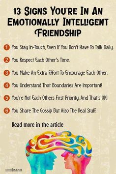 A Bond Beyond Words. 🔗 13 Signs of an Emotionally Intelligent Friendship. #friendship #emotionalintelligence #mentalhealth #relationships #selfcare Emotionally Intelligent, Beyond Words, Emotional Intelligence