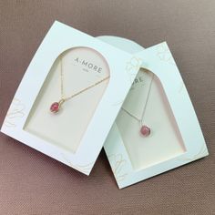 "Tourmaline Necklace. Simple gemstone pendant necklace, also a matching set with Earrings which can find at Earrings section. It's great for your daily wear, and also a special gift for someone. Gemstone: Tourmaline Stone size: 6mm  Metal: 14K gold filled / Sterling Silver Necklace length: 16\" or 18\" 💖Tourmaline is Birthstone for October.  🎁All items will be placed on a card and packed into a jewelry box. It's ready as a Gift. 14K Gold Filled means using 14K gold overlay which is then boned to a brass inner core, it's resulting in durable and quality product. All stone are genuine gemstone, due to the nature of natural gemstone beads, the size and color of the stones may be slightly different each other" Pink Birthstone Jewelry Gift, Oval Pendant Gemstone Necklace For Gift, Delicate Oval Jewelry For Gift, Pink Oval Pendant Necklace Gift, Oval Gemstone Necklace Gift, Pink Teardrop Necklace For Gift, Oval Birthstone Necklace Gift, Oval Pendant Birthstone Necklace For Gift, Valentine's Day Gift Teardrop Pendant Necklace