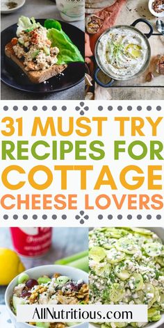 31 must try recipes for cottage cheese lovers that are delicious and easy to make at home