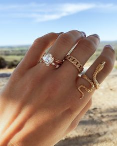 Snake Ring - Good Stone Inc Space Rings, Buy Jewellery Online, Texas Style, Dope Jewelry, Snake Ring, Women's Jewelry And Accessories, Cute Rings, Hand Jewelry, Girly Jewelry