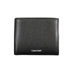 Black Leather Wallet. Two Compartments For Easy Organization. Coin Purse For Keeping Loose Change. Multiple Card Slots. Stylish Logo Detailing. Material: 100% Leather. Black Bifold Wallet, Stylish Logo, Calvin Klein Bag, Rfid Wallet, Black Leather Wallet, Designer Wallets, Easy Organization, Calvin Klein Men, Leather Wallet Mens