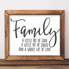 Family - Printable - Gracie Lou Printables Family Sign Ideas, Home Decor Sayings, Home Sayings, Living Room Signs, Art Entryway, Wall Entryway, Crafting Room, Family Home Decor, Farmhouse Side Table