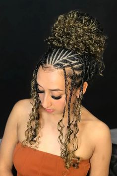 Updo Hairstyles for Black Women Quick Braided Hairstyles Updo, Black Women Vacation Hair, Cornrow Wedding Hairstyles, Wedding Hairstyles For Braids, Goddess Braid Updo, Up Do Cornrow Hairstyles, Unique Braid Hairstyles For Black Women, Goddess Braids Updo For Black Women, Goddess Hairstyles For Black Women