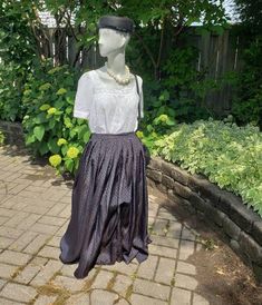 This gorgeous 80s skirt is perfect for your Victorian, Edwardian tea party The skirt is made in Italy  100% rayon  Size 40 (26 inches waist) See measurements on photo please  Great vintage condition  Buy 2 or more items and get 20% off Coupon code  PETRASCOSTUME Formal Summer Tiered Maxi Skirt, Formal Tiered Maxi Skirt For Summer, Vintage Lined Pleated Skirt For Summer, Vintage Party Skirt With Attached Cancan, Vintage Formal Flared Skirt, Vintage Fitted Mini Pleated Skirt, Fitted Vintage Mini Pleated Skirt, Vintage Flared Formal Skirt, Vintage Flared Skirt For Formal Occasions