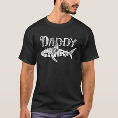 $19.30 | Daddy Shark T Shirt Fathers Day Gifts Family Match #shark #daddy #gift #family #matching #lovers #fathers #dad #jawsome #gifts Shark Shirt, Shark T Shirt, Super Dad, Father's Day T Shirts, Bear T Shirt, Upgrade Your Style, Funny Tshirts, Fathers Day Gifts, Your Style