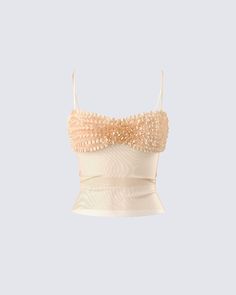 Look so good that you ruffle their feathers in this ivory cami top 😏 Made from mesh and ruffle fabric, featuring a adjustable straps and a partially sheer design - this top is perfect for any look you want to add a little frill to 🤍 Cute Going Out Tops, Miami Going Out Outfits, Paris Aesthetic Fashion, Brown Cami Top, Ruffle Cami Top, Brown Cami, Sabrina Carpenter Outfits, Cute Formal Dresses, Embellished Crop Top