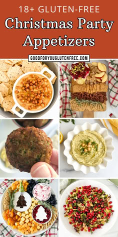 Get ready to be inspired with my list of 18 gluten-free holiday appetizers that will easily please a crowd. No gluten needed! Christmas Appetizer Gluten Free, Christmas Sides Gluten Free, Gluten And Dairy Free Appetizers Christmas, Quick And Easy Gluten Free Appetizers, Savory Gluten Free Appetizers, Gluten Free Appetizer Recipes Easy, Christmas Food Ideas Gluten Free, Gluten Free Christmas Dinner Menu Ideas, Allergy Friendly Appetizers