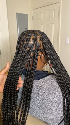 Braids 2024, Fav Hairstyles, Protective Style Braids, Style Braids, Hair Pics, Cute Box Braids, Vacation Hairstyles, Braided Styles, Hair Business