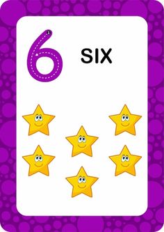 the number six with five stars in front of it, and six on the bottom