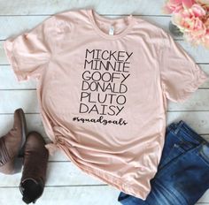 Squad Goals, Disney squad goals, Disney Shirt, Disney Family Shirts, Disney World, Adult Disney tshirt,Disney World Shirt,  Disney Tshirt Squad Goals Disney, Family Disney Outfits, Disney Squad Goals, Disney Gear, Disney Tshirt, Disney Fits, Disney Wear, Disney Family Shirts, Womens Casual Shoes