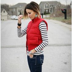 Stay Warm And Stylish With This Red Sleeveless Puffer Vest From Burberry. Perfect For Layering During The Colder Monthes. Size Xs Excellent Preloved Condition Front Pockets Full Zip Trendy Red Vest For Fall, Red Sleeveless Winter Vest, Red Sleeveless Fall Outerwear, Red Sleeveless Outerwear For Fall, Red Sleeveless Vest Outerwear, Casual Fitted Red Vest, Red Fitted Casual Vest, Red Fitted Sleeveless Outerwear, Fitted Red Sleeveless Outerwear