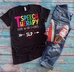 If you love helping children and adults with communication disorders and are a speech assistant or a future speech pathology specialist, then this is for you. Wear this to show that you work in the assessment and diagnosis of speech-impaired patients. KIDS SIZES AND HOODIES AVAILABLE! FOR CUSTOM ORDER, PLEASE SEND US A MESSAGE! Inspired by the everyday joys we bring colors into your life by emphasizing everything that matters to you! Whether it is your birthday, anniversary or a special holiday Speech Assistant, Paraprofessional Outfits, Special Education Paraprofessional, Communication Disorders, Speech Language Pathologist Gifts, It Is Your Birthday, Friday Funny, Education Shirts, Teacher Design