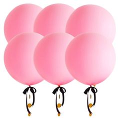 PRICES MAY VARY. ◎ Package included: 6PCS(premium helium quality) light pink giant balloons 36 Inch. ◎ Eco-friendly Material: 100% biodegradable Natural Rubber Latex ,heavy thick, durable and with no smell. ◎ Size: These pink Latex Giant Balloons True to 36’’ or 90cm when inflated - can be used with helium or blown up manually. ◎ Wide Applications: These jumbo balloons make excellent decorations and add happy atmosphere for a variety of parties and events birthday parties, weddings, school event Balloon For Birthday, Pink Latex, Jumbo Balloons, Round Balloons, Large Balloons, Giant Balloons, Big Balloons, School Event, First Birthday Photos