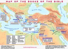 map of the books of the bible