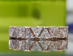 a close up view of a diamond ring