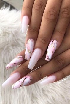 Are you looking for cute marble nails in white, pink, black, grey, blue or green? If so, these stunning nail designs are perfect for you! #naildesign #nailart #nailideas Marble Acrylic Nails, Chic Nail Art, Marble Nail Designs, Marble Nail, Diva Nails, Marble Nail Art, Easy Nails, Nail Stuff