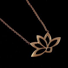 Available in ALL Gold Colors (White, Yellow, Pink / Rose) The lotus flower is one of the oldest and profound symbols of our planet. The lotus flower grows in muddy water and rises above the surface to bloom with remarkable beauty. At night the flower closes and sinks under water, at dawn it rises and opens again. Untouched by the impurity, lotus symbolizes the purity of heart and mind. The lotus flower represents long life, health, honor and good luck. It is one of eight auspicious symbols of Ma Elegant Flower Pendant Necklace For Meditation, Rose Gold Flower Pendant Necklace, Nature-inspired, Rose Gold Flower Pendant Necklace Nature-inspired, Rose Gold Nature-inspired Flower Pendant Necklace, Spiritual Rose Gold Necklace With Flower Pendant, Spiritual Rose Gold Flower Pendant Necklace, Rose Gold Flower Pendant Necklace, Gold Flower Jewelry For Meditation, Eight Auspicious Symbols